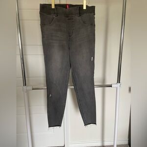 SPANX Gray Women Jeggings Size 1X